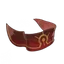 Trimmed Red Silk