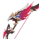 Astral Vulture's Crimson Plumage